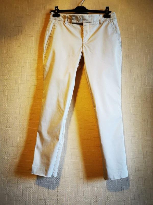Donna Jil Sander Pantaloni Beige Cotone 36