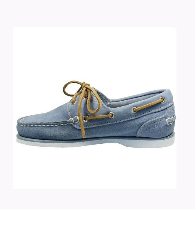 Femme Timberland Mocassins Bleu Suède 38