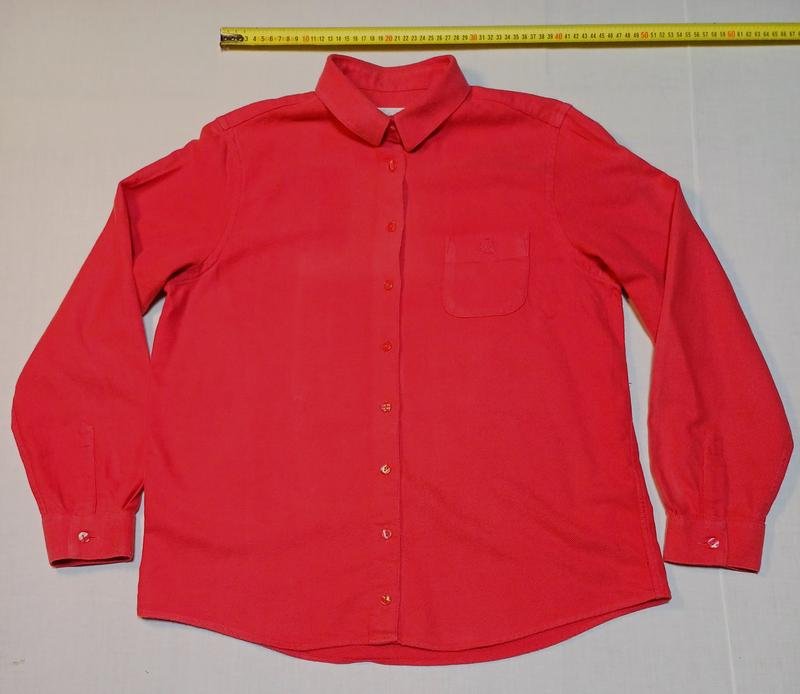 Donna Charles Cotonay Camicia Rossa Cotone 40 / L