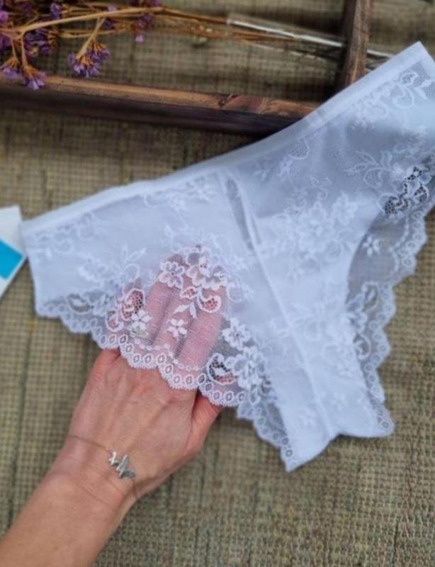 Femme Passionata Brésilien Dentelle Blanc 36 / S /