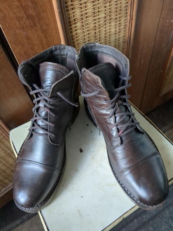 Мужские Camel Active Ботинки Бордовые Кожа 41