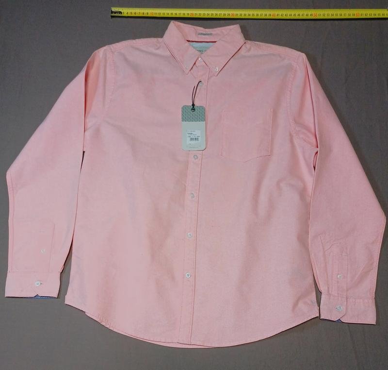 Men Racing Green Shirt Pink Cotton 40 /L / 48
