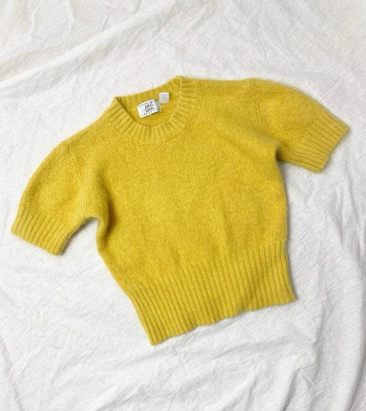 Женский Alba Moda Свитер Жёлтый Ангора M