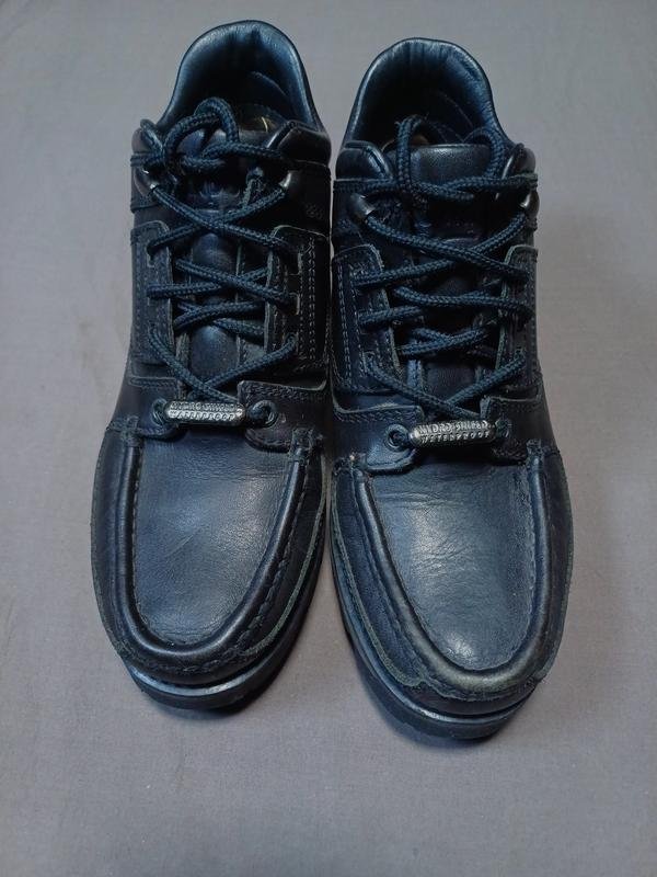 Женские Rockport Ботинки Чёрный Кожа 35.5