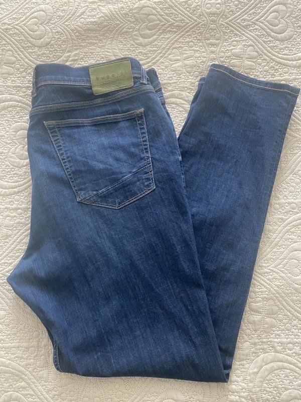 Men Bugatti Jeans Navy Denim 40 / XXL / 56