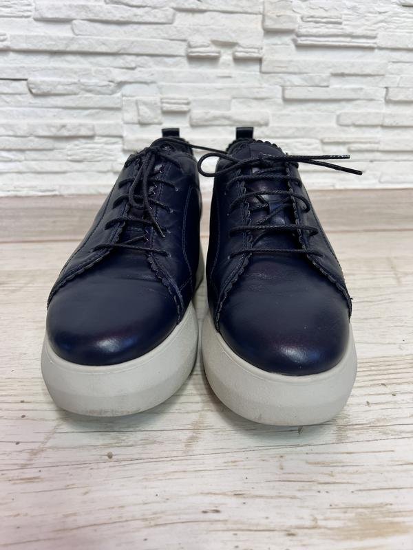 Женские Alberto Guardiani Туфли Синие Кожа 39.5