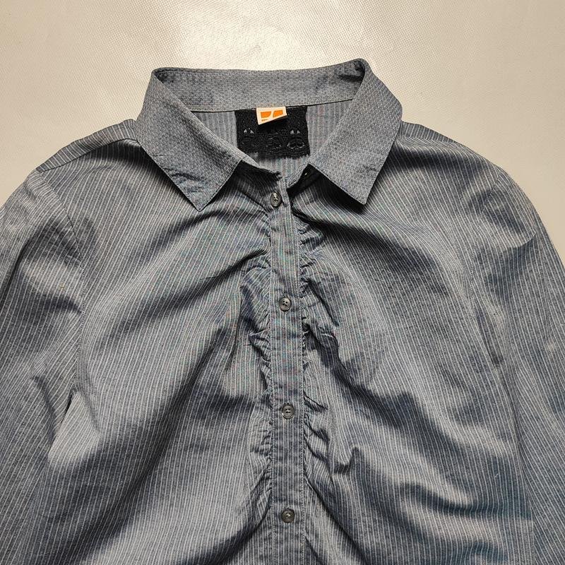 Women BOSS Orange Shirt White Cotton 36 / S / 44