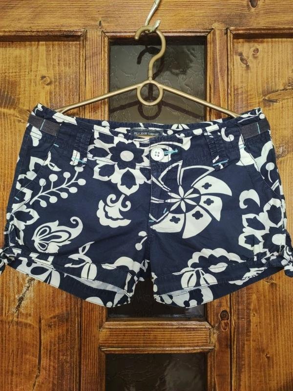 Damen Ralph Lauren Shorts Weiß Baumwolle 36 / S /