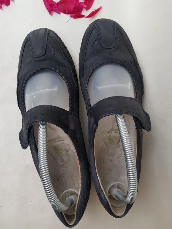 Женские Waldläufer Туфли Синий Нубук 40