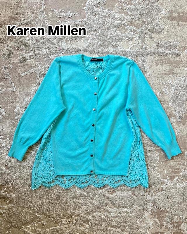 Damen Karen Millen Pullover Blau 36 / S / 44