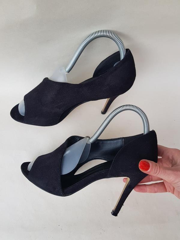Femme Bata Talons Noir Suède 39