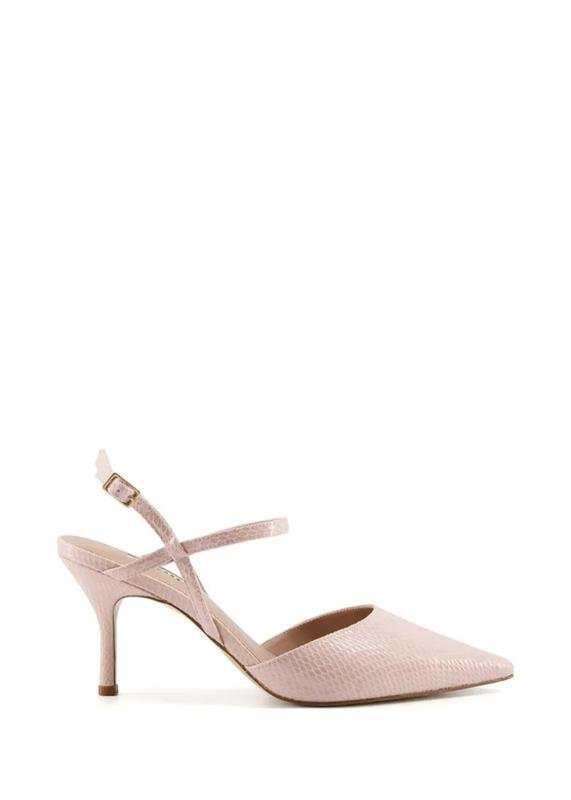 Women Dune Heels Pink Eco-leather 38