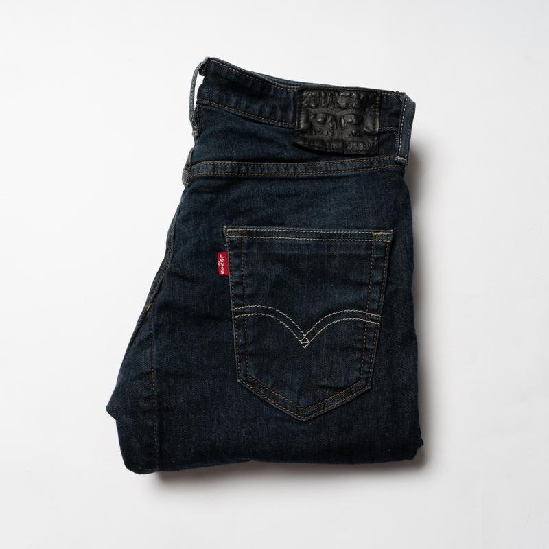 Homme Levi's Jeans Bleu Marine Denim 30 / S / 44
