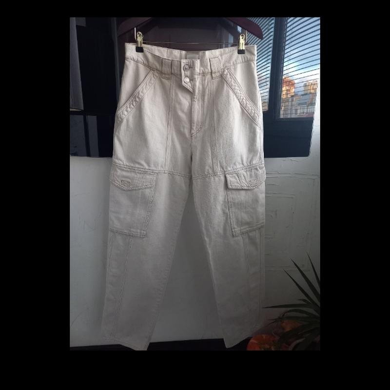 Uomo Isabel Marant Jeans Beige Denim 32 / M / 46