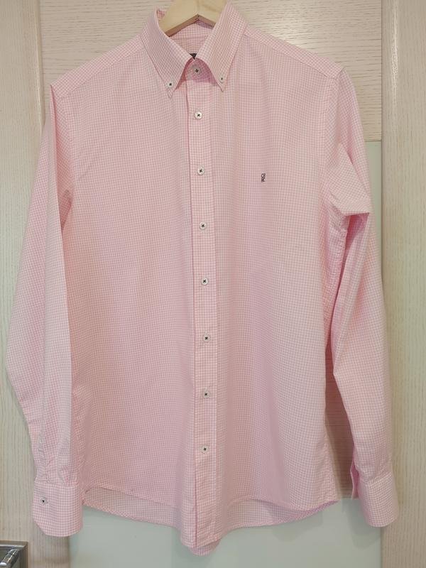 Donna Carolina Herrera Camicia Rosa Cotone 38 / M
