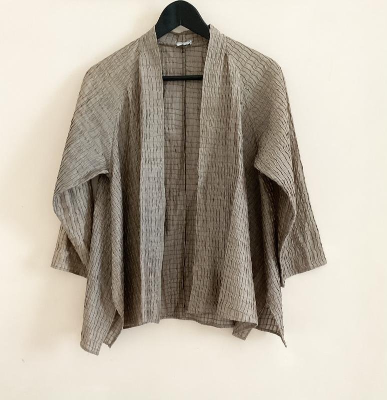 Женский Dries Van Noten Жакет Бежевый Шелк 38 / M
