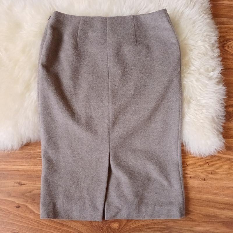 Женская Alberta Ferretti Юбка Бежевый Кашемир 36 /