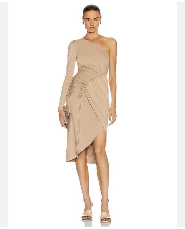 Donna Cushnie Abito Beige 40 / L / 48