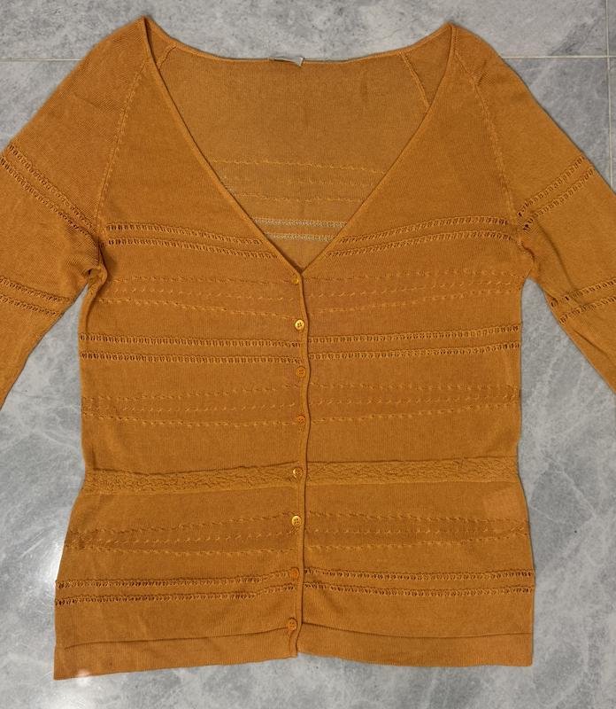 Women Brioni Sweater Orange Viscose 40 / L / 48