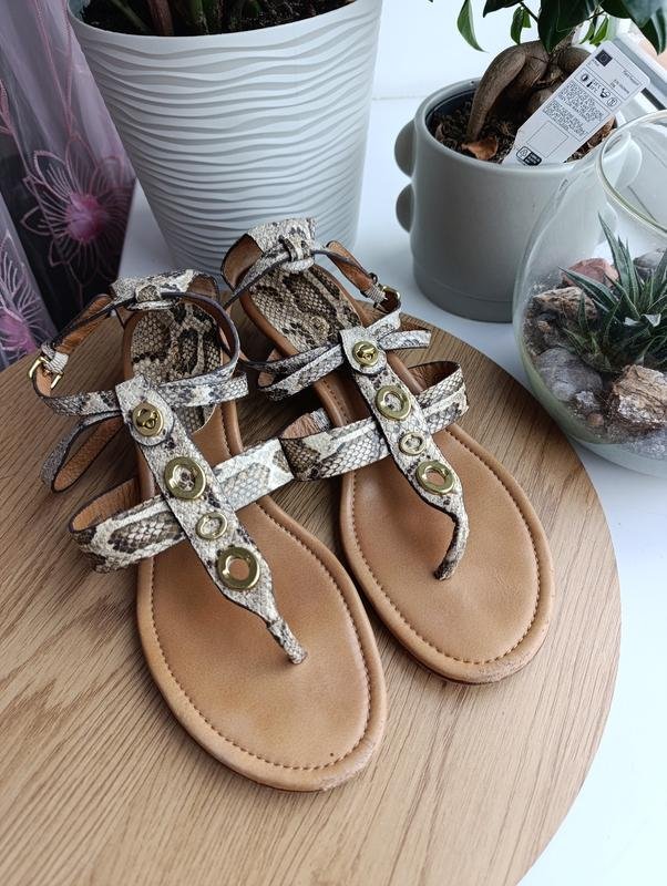 Женские Coach Босоножки Коричневый Кожа 41