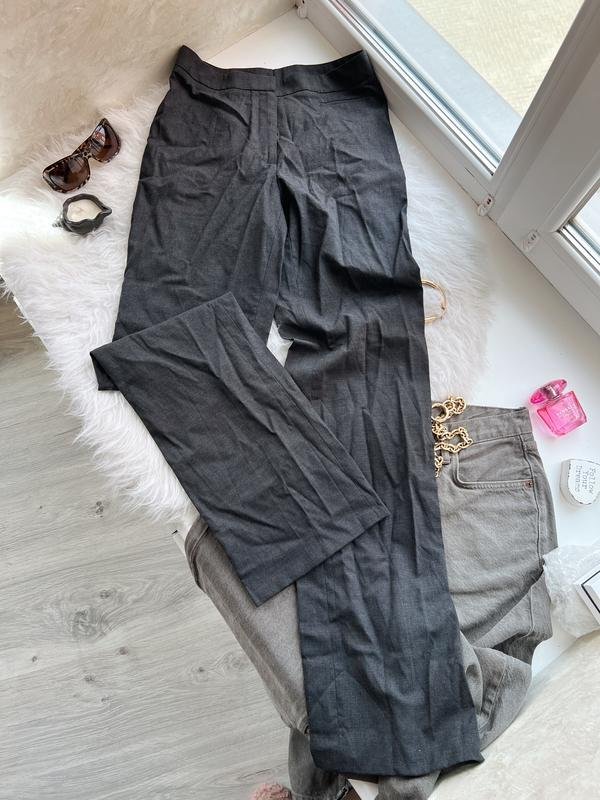 Женские Incotex Брюки Серый Шерсть 40