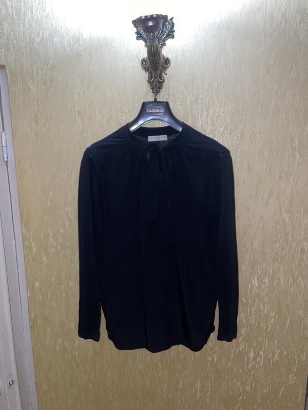 Women Sandro Paris Shirt Black 36 / S / 44