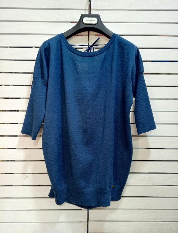 Women Iceberg Shirt Navy Viscose 38 / M / 46