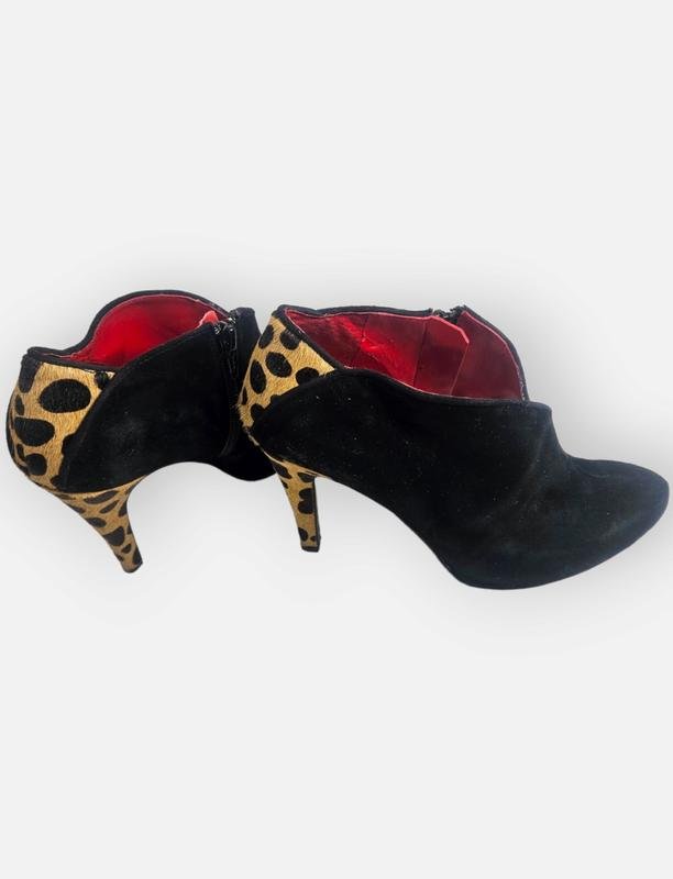 Donna Nine West Stivaletti Neri Camoscio 38
