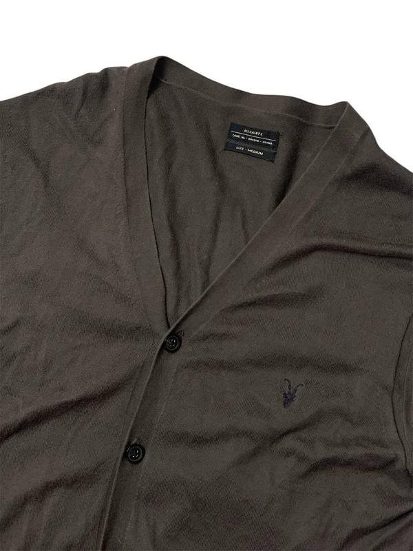 Uomo AllSaints Maglione Marrone Cotone 36 / S / 44