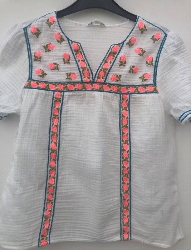 Women Matalan Tunic White Cotton 38 / M / 46