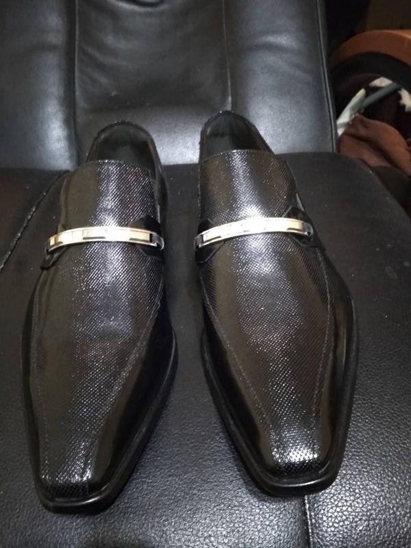 Мужские Carlo Pignatelli Туфли Чёрный Кожа 41