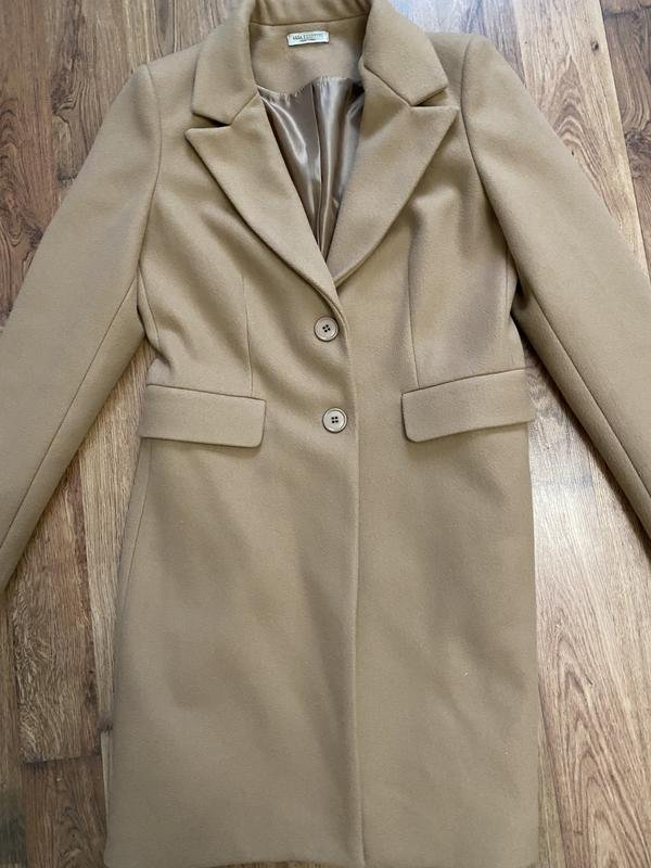 Мужской Alberta Ferretti Пальто Бежевый 38 / M /