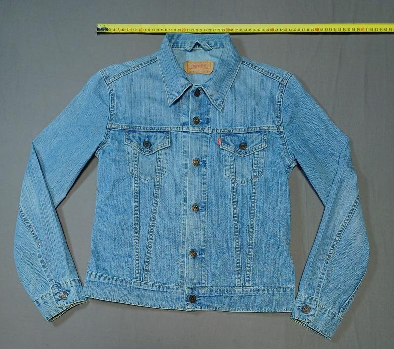 Women Levi's Jacket Navy Denim 38 / M / 46