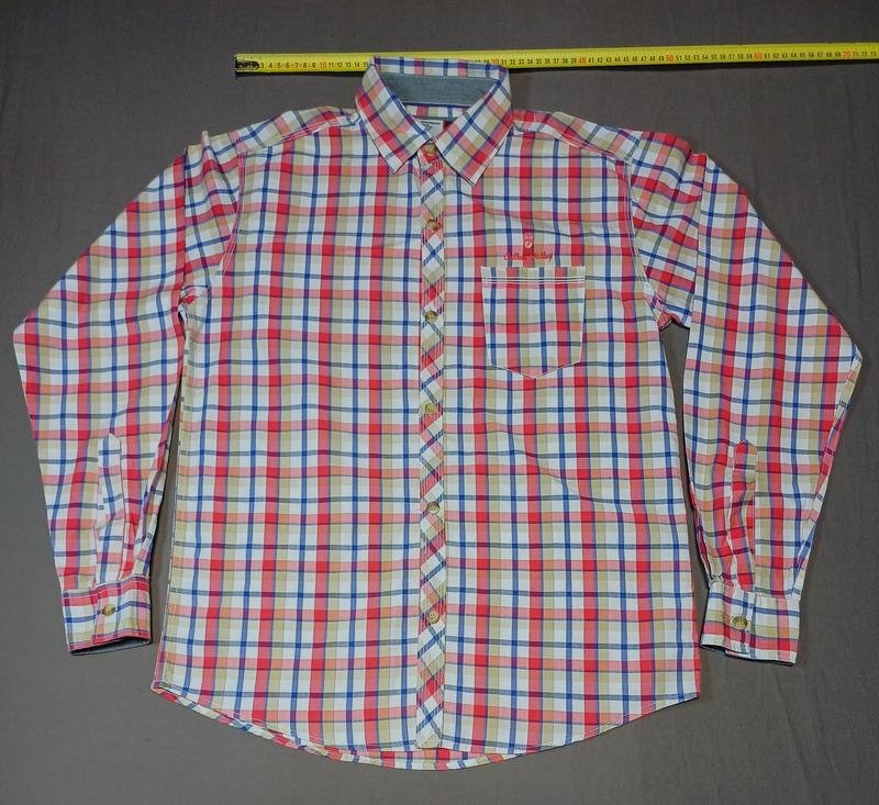Donna Cotton Valley Camicia Rossa Cotone 42 / XL /