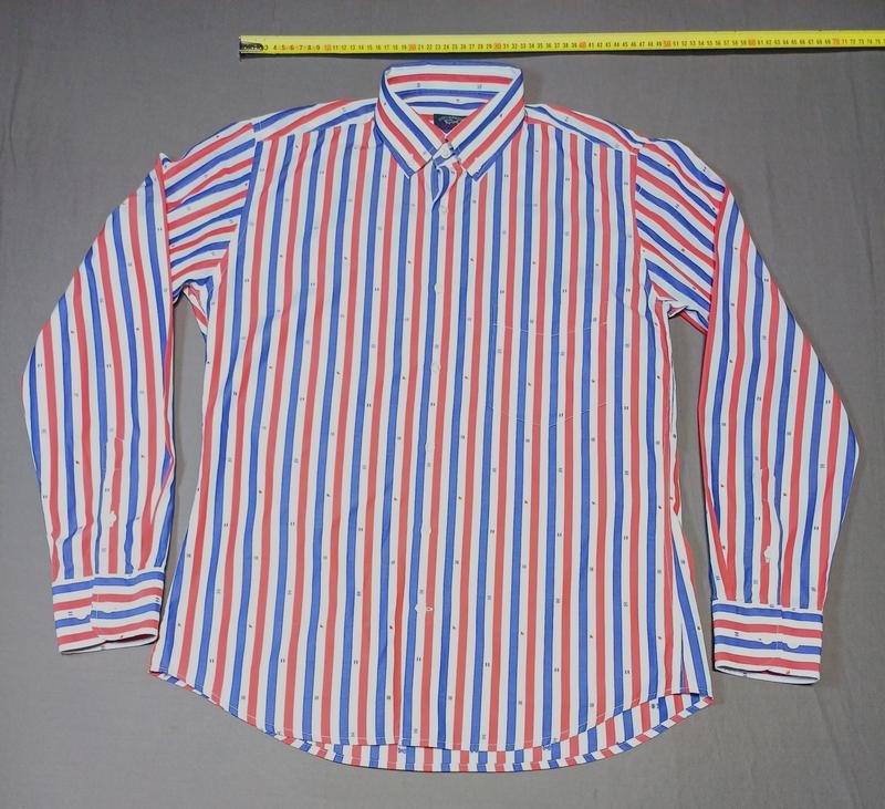 Мужской Paul & Shark Рубашка Красный Хлопок 42 /