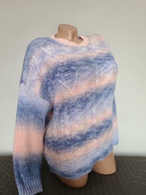 Damen Blumarine Pullover Pfirsich Nylon 38 / M /
