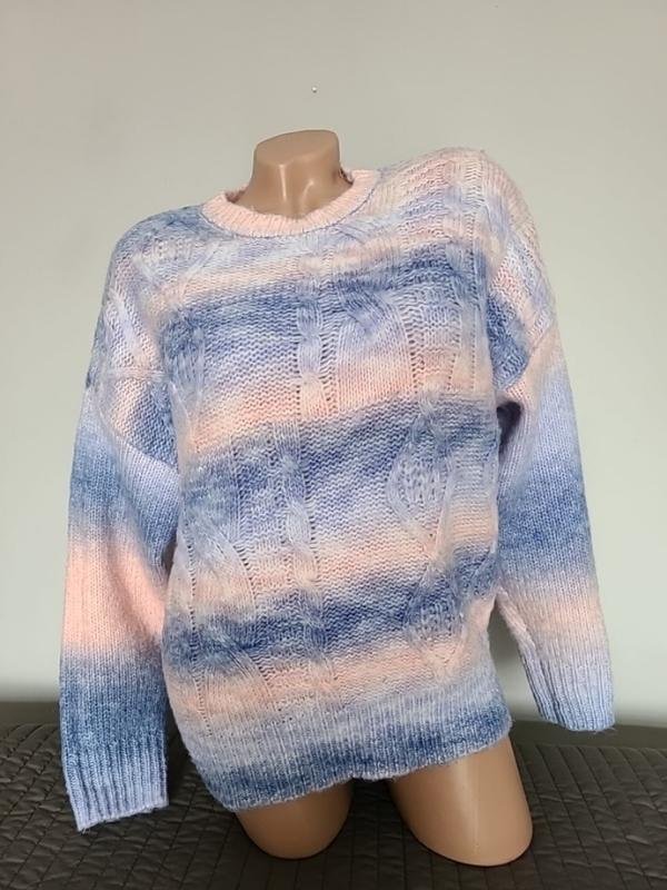 Damen Blumarine Pullover Pfirsich Nylon 38 / M /