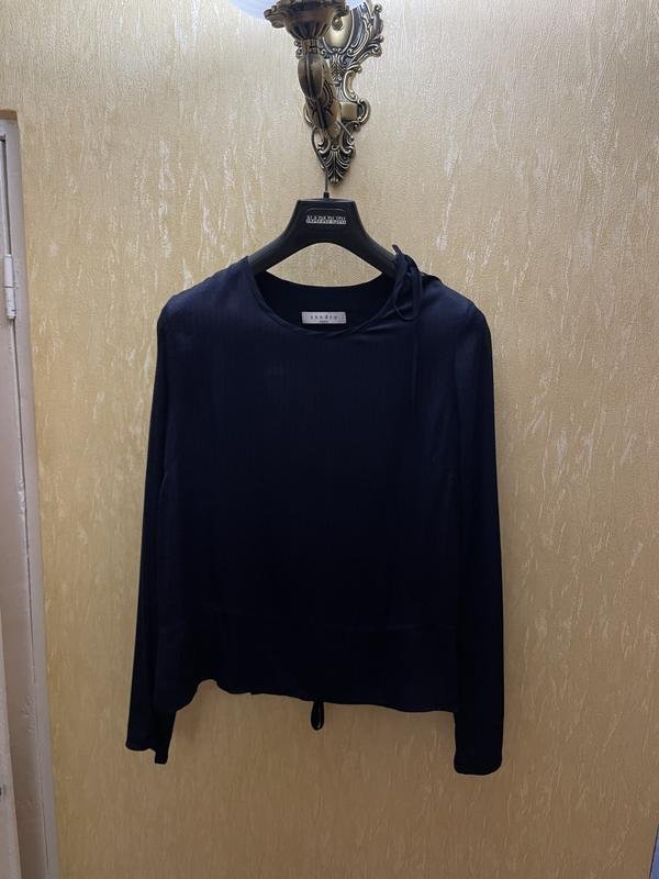 Women Sandro Paris Shirt Navy 38 / M / 46
