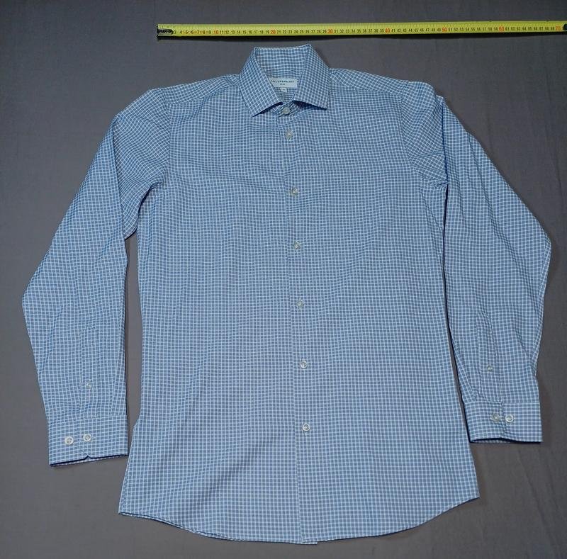 Men Taylor & Wright Shirt Grey Cotton 36 / S / 44