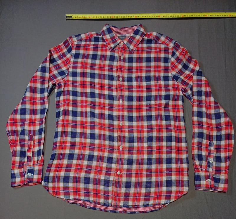 Men GAP Shirt Red Cotton 38 / M / 46