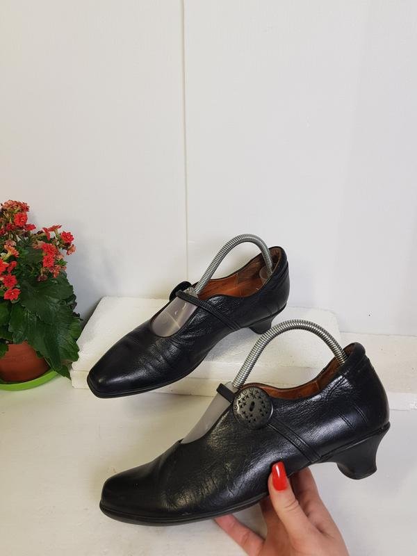 Donna Think! Tacchi Nero Pelle 40.5