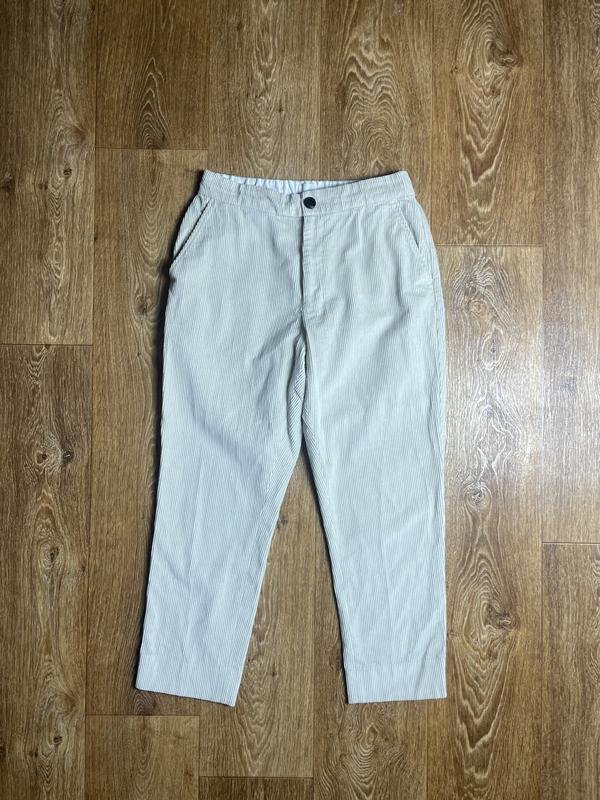 Donna AMI Pantaloni Bianchi 40 / L / 48