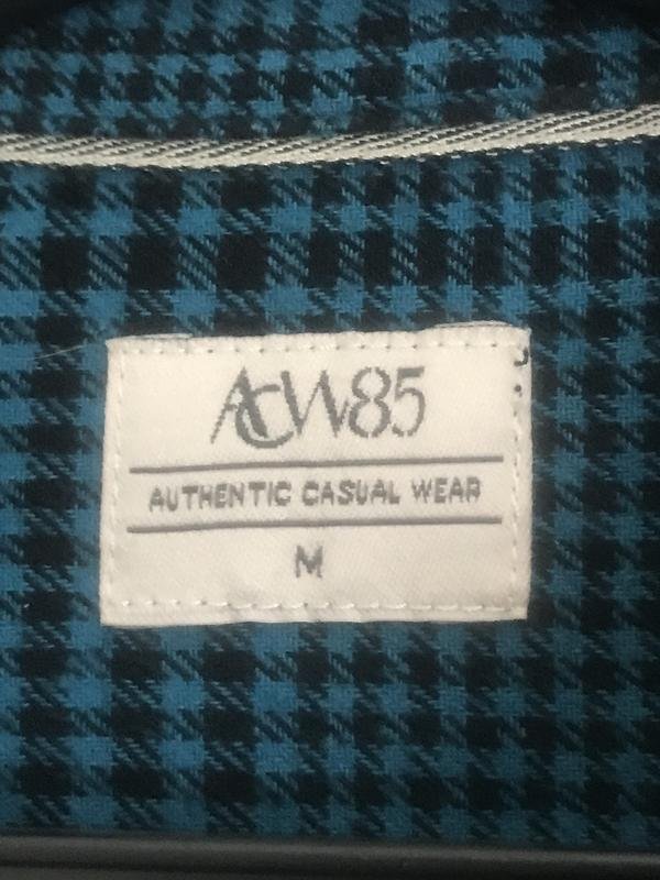 Женская ACW85 Сорочка Тёмно-синий Хлопок 38 / M /