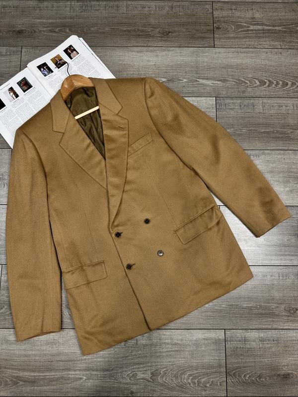 Мужской Brioni Пиджак Бежевый Кашемир 42 / XL / 50