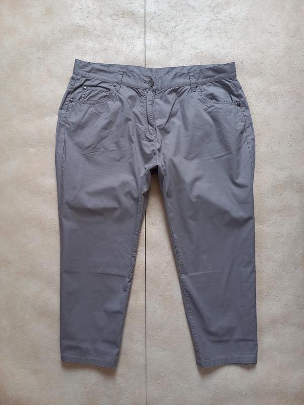 Donna ARTIOLI Pantaloni Grigio Pelle 44 / XXL / 52