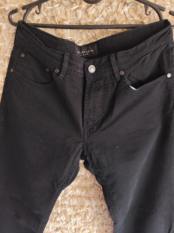 Women Baldessarini Trousers Black Cotton 40 / L /