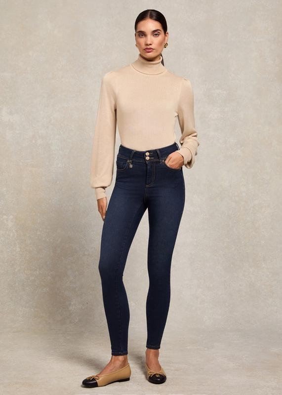 Damen Holland Cooper Jeans Schwarz 25 / XS