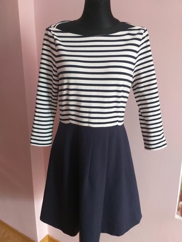 Женское Kate Spade Платье Белое Вискоза 40 / L /