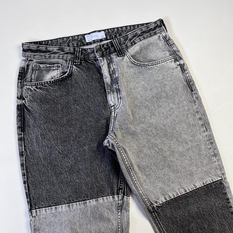 Мужской Bershka Джинсы Серый Хлопок 34
