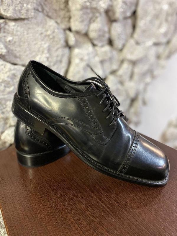 Homme Sanderson & Bros Talons Noir Cuir 44